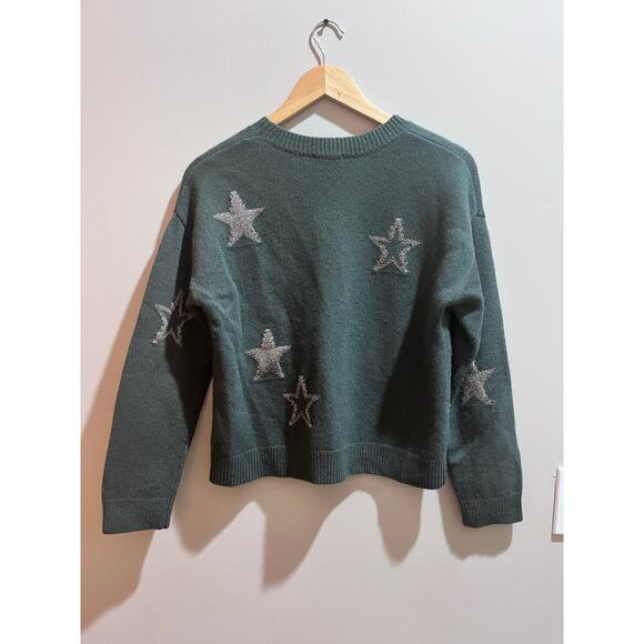Rails Perci Olive Gold Stars Sweater - Picture 6 of 7